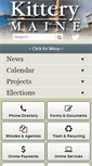 Mobile Screenshot of kitteryme.gov